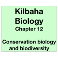 Biology Chapter 12 - Conservation Biology and Biodiversity